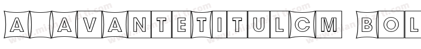 a_AvanteTitulCm Bold字体转换